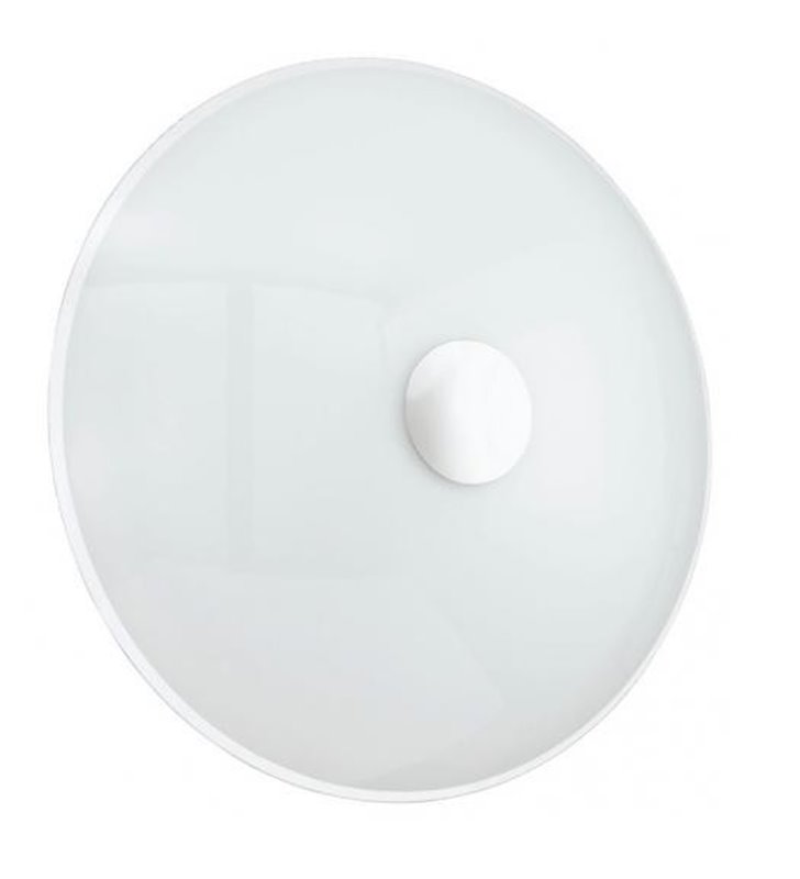 Plafon Nube 420 biały szklany okrągły 2 żarówki