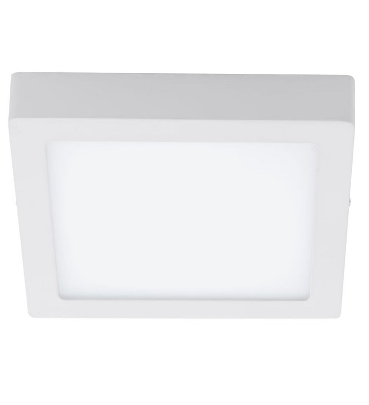 Plafon Fueva1 220 biały kwadratowy LED barwa biała ciepła